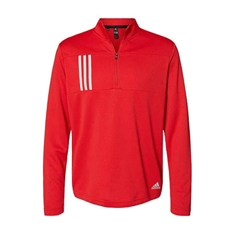 Adidas 3-Stripes Quarter-Zip Pullover - Premium Comfort & Style