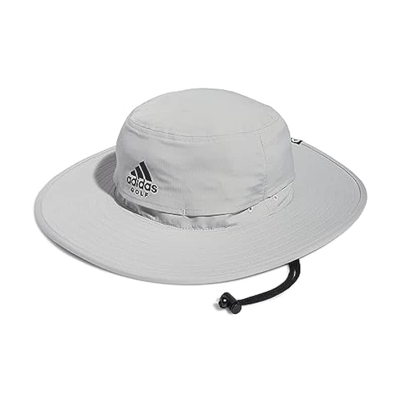 Adidas Men's UPF Wide Brim Golf Sun Hat – AEROREADY Comfort