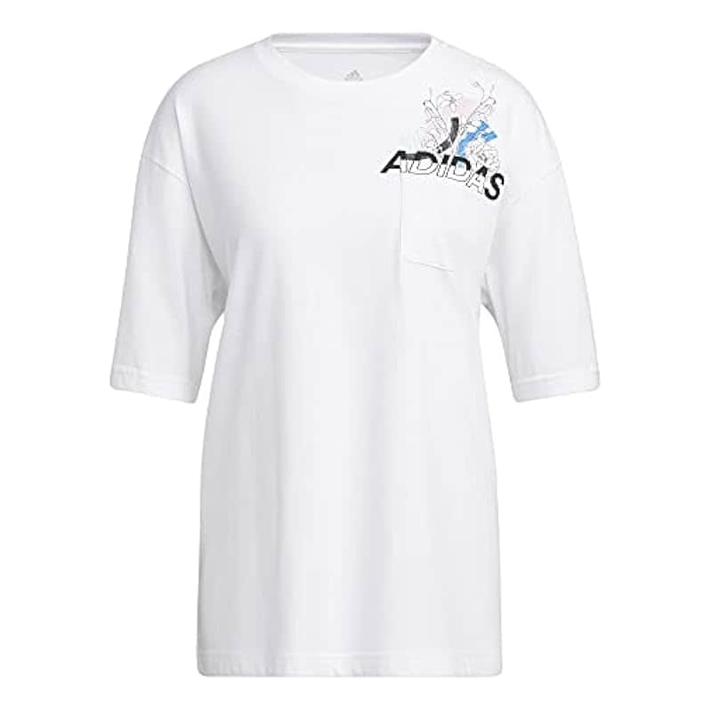 Adidas Women's Nini Graphics Pocket Tee - Comfort & Style