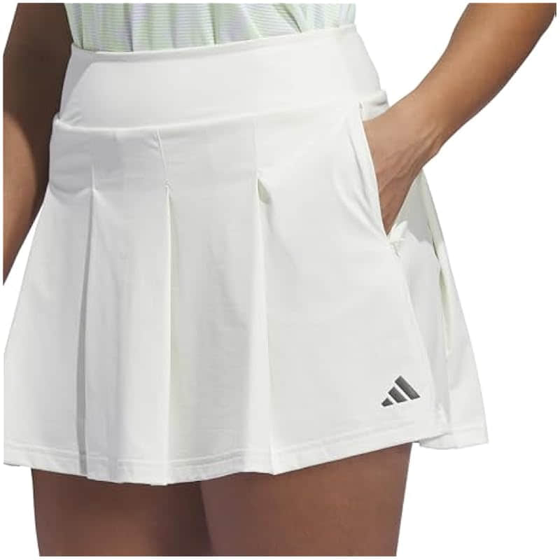 Adidas Women's Ultimate365 Tour Pleated Skort - Green
