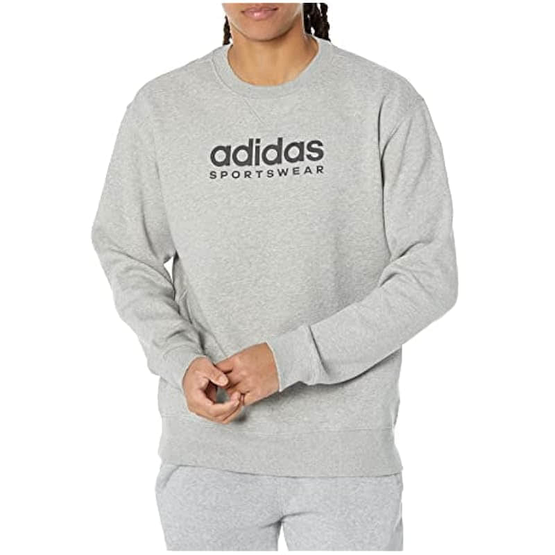adidas All Szn Fleece Graphic Sweatshirt - Preloved Fig