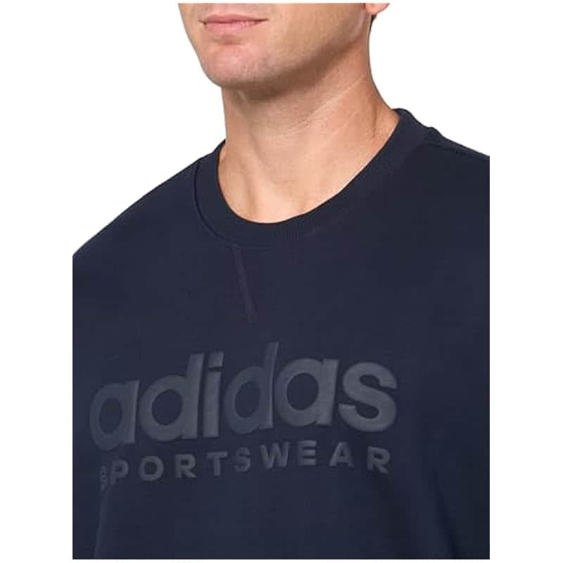 adidas All Szn Fleece Graphic Sweatshirt - Preloved Fig