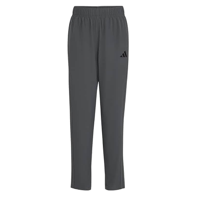 adidas Boys' Woven 3-Stripe Stretch Track Pants
