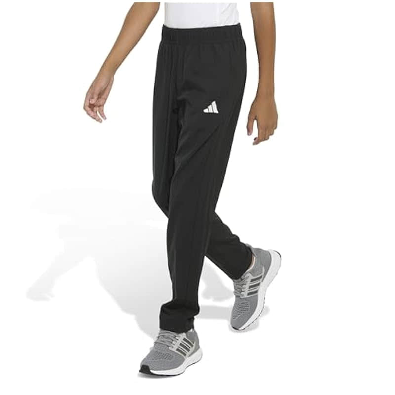 adidas Boys' Woven 3-Stripe Stretch Track Pants