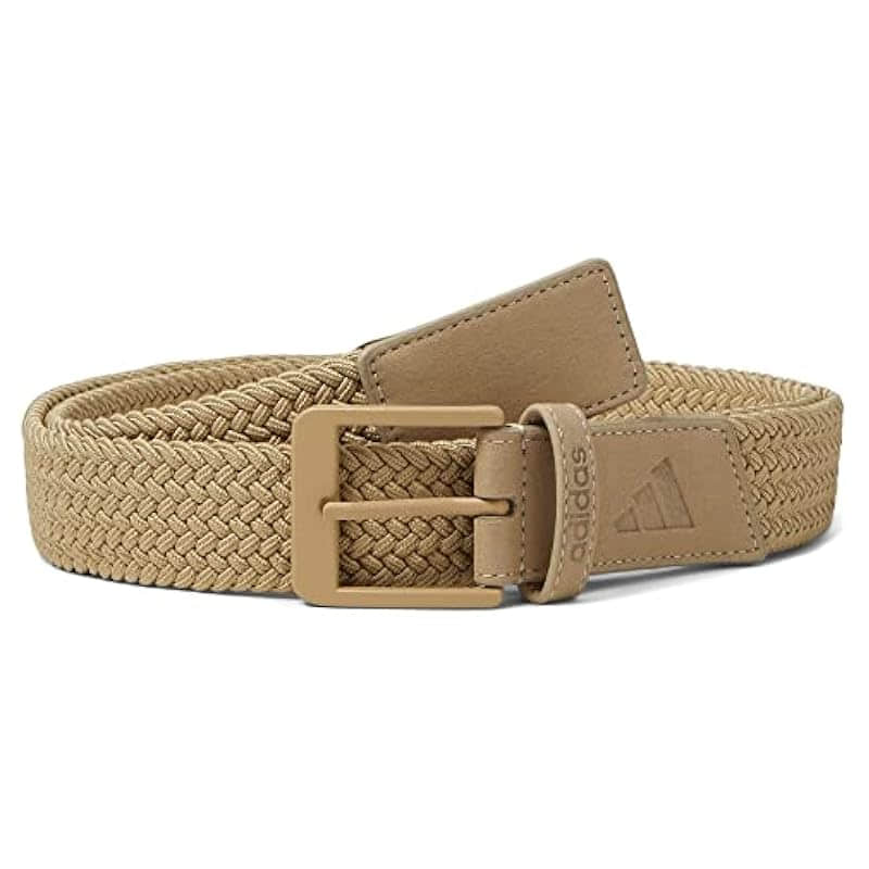 adidas Braided Stretch Golf Belt - Comfort & Style for Men