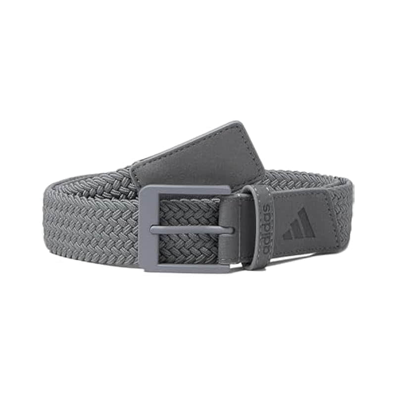 adidas Braided Stretch Golf Belt - Comfort & Style for Men