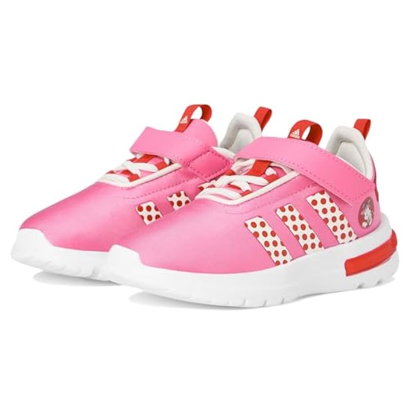 adidas Disney Minnie Mouse Toddler Sneakers - Elastic Lace Sportswear Shoes