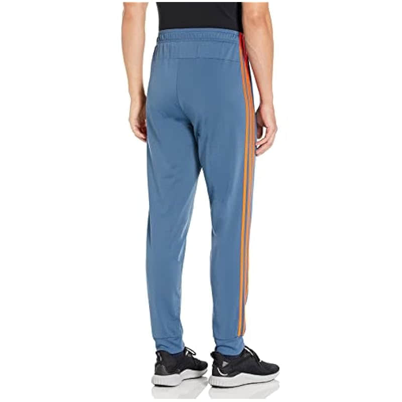 adidas Men's Aeroready Essentials Tapered Cuff 3-Stripes Pants