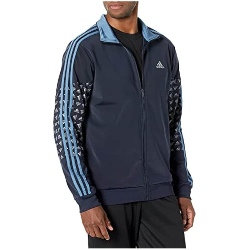 adidas Men's Badge of Sport Track Jacket - Warm & Stylish