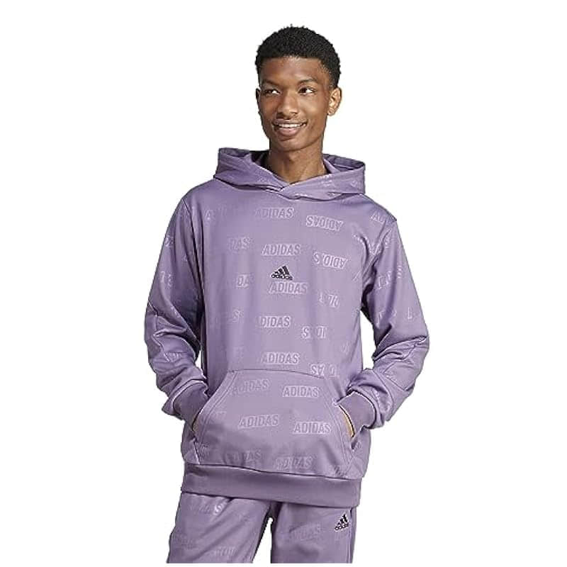 adidas Men's Brand Love Hoodie - Comfort & Style for Everyday Wear