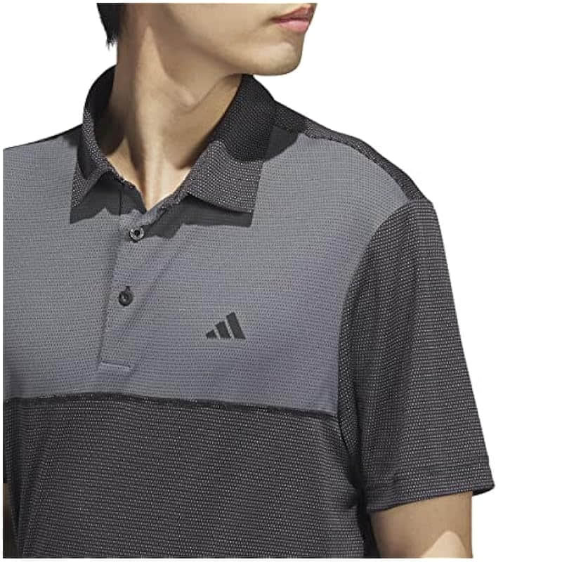 adidas Men's Core Colorblock Golf Polo Shirt – Premium Comfort & Style