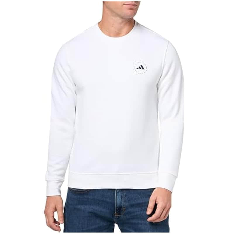 adidas Men's Core Crew Neck Sweatshirt – Comfort & Style