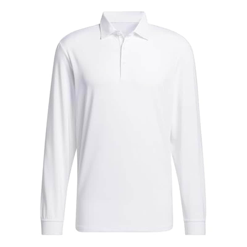 adidas Men's Core Long Sleeve Golf Polo Shirt - Comfort & Style