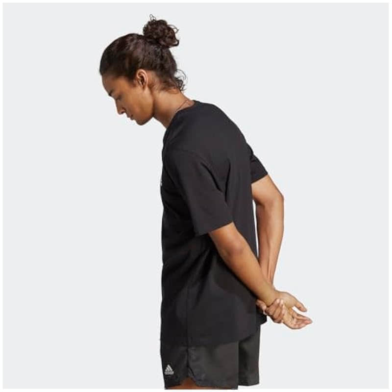 adidas Men's Essentials Jersey T-Shirt - Embroidered Logo