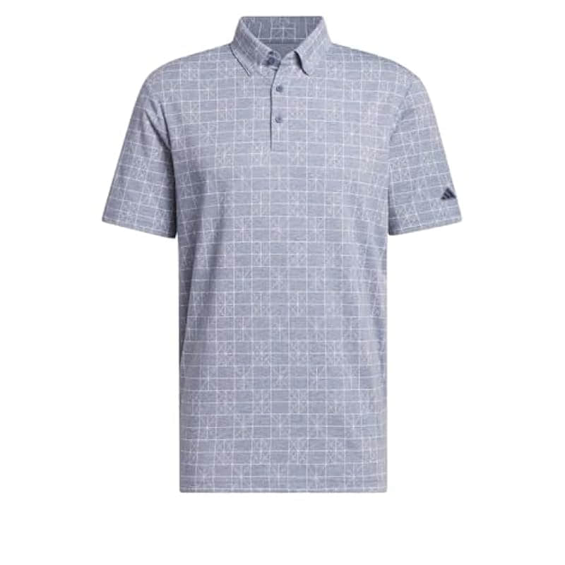 adidas Men's Go-to Novelty Golf Polo Shirt – Premium Comfort & Style