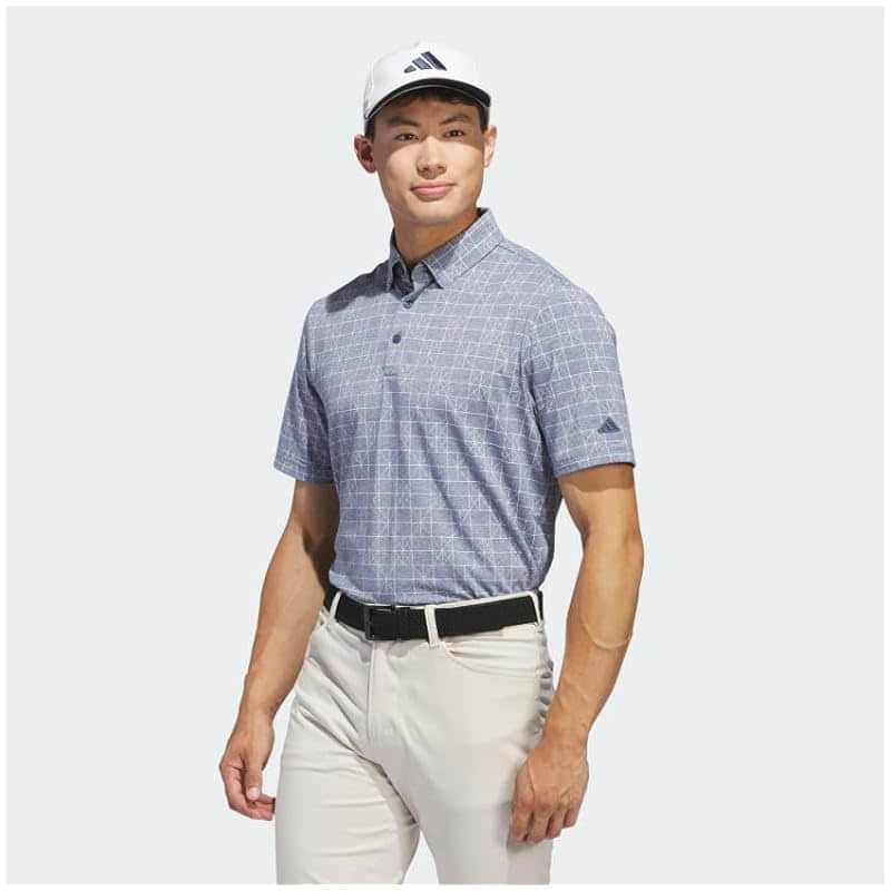 adidas Men's Go-to Novelty Golf Polo Shirt – Premium Comfort & Style