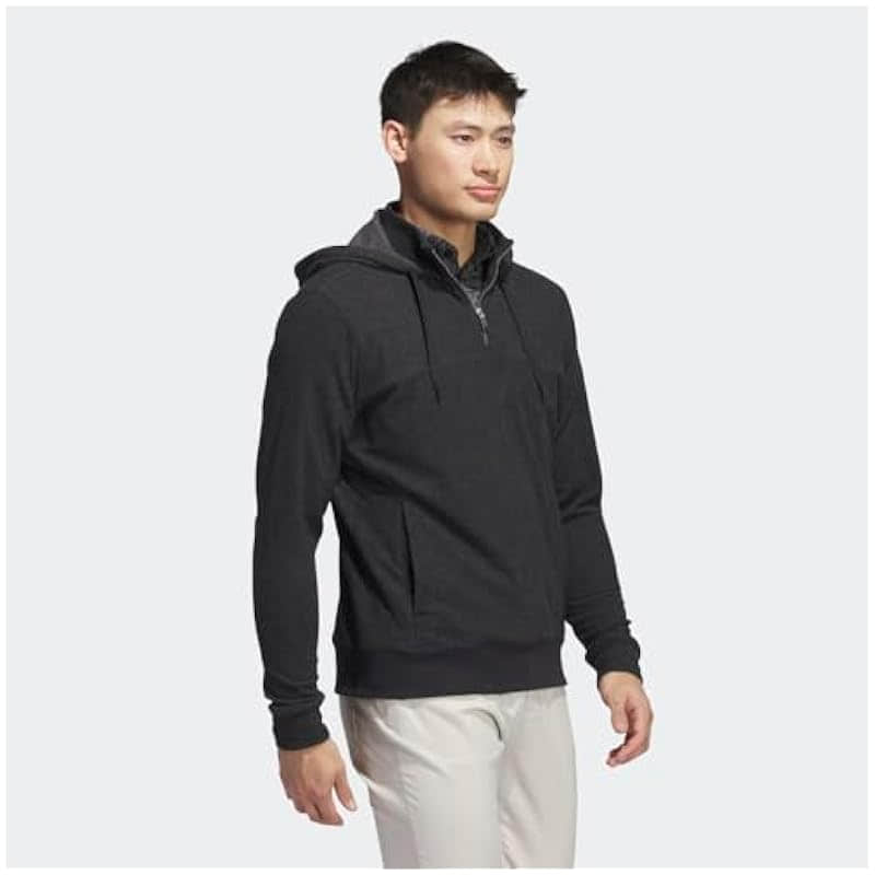 adidas Men's Go-to Quarter Zip Golf Hoodie - Comfort & Style