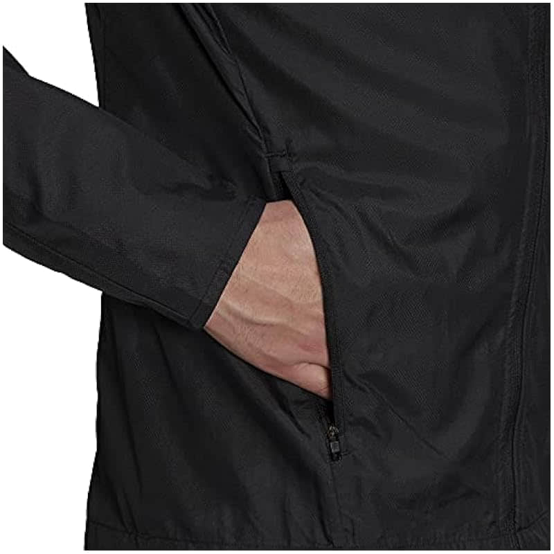adidas Men's Marathon Jacket - Lightweight 3-Stripes Design