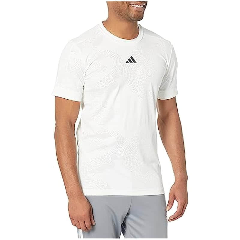 adidas Men's Tennis London Freelift T-Shirt - Comfort & Style