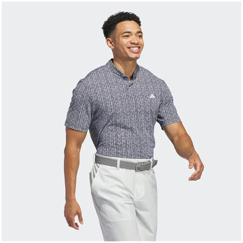 adidas Men's Ultimate365 Printed Golf Polo Shirt – Comfort & Style
