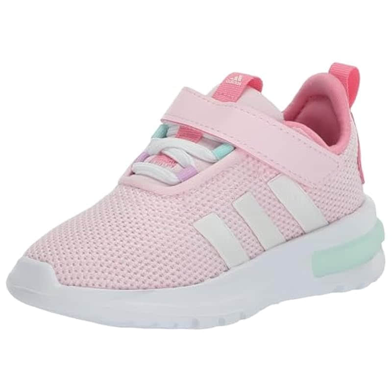 adidas Racer Tr23 Legacy Sneaker - Clear Pink, Unisex Kids Size 13