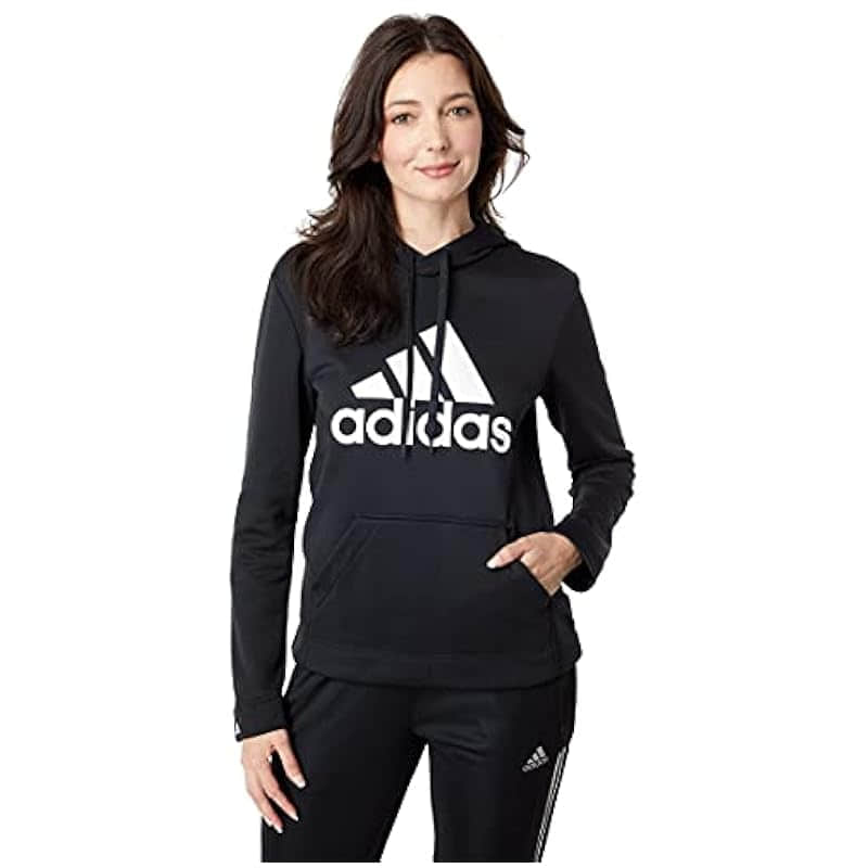 adidas Women's Game and Go Big Logo Hoodie - Plus Size 2XL
