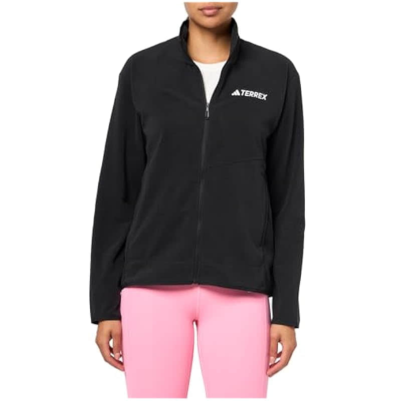 adidas Women's Terrex Multi Full-Zip Fleece Jacket – Warm & Stylish