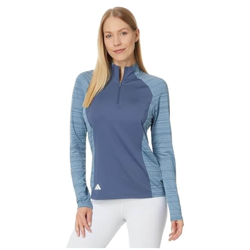 adidas Women's Ultimate365 Quarter-Zip Mock Jacket
